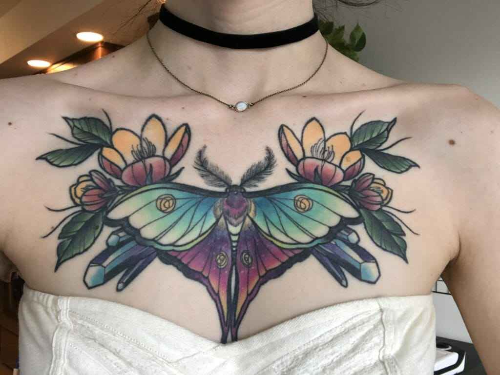Meaning of Luna Moth Tattoo