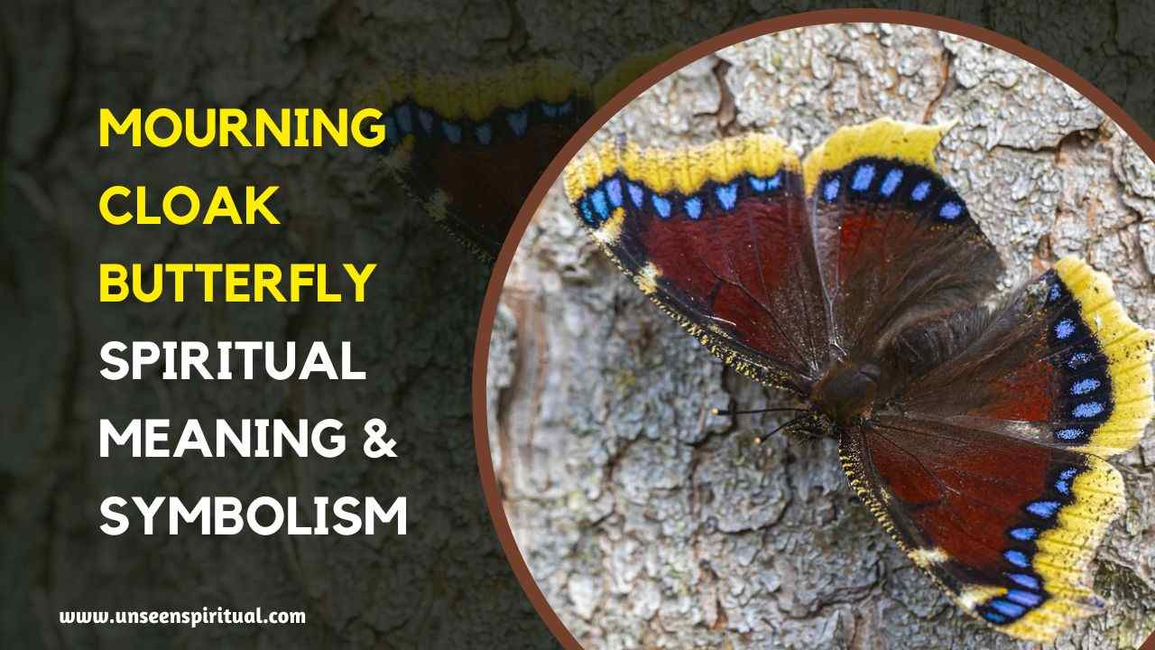 Mourning Cloak Butterfly Spiritual Meaning and Symbolism